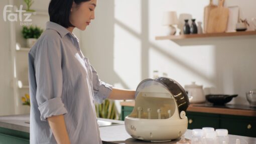 Máy úp bình sữa tiệt trùng UVC sấy khô & bảo quản - Tidy 1 - FB4268WM - Ảnh 12