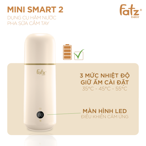 DỤNG CỤ HÂM NƯỚC PHA SỮA CẦM TAY MINI SMART 2 – FB3625VA - Ảnh 7