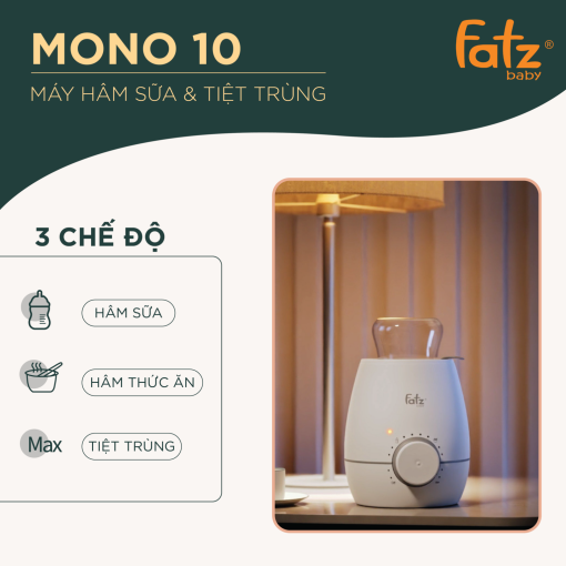 MÁY HÂM SỮA VÀ TIỆT TRÙNG – MONO 10 – FB3053SJ - Ảnh 5