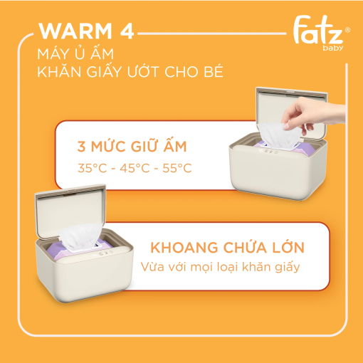 MÁY Ủ ẤM KHĂN GIẤY ƯỚT CHO BÉ WARM 4 - Ảnh 8