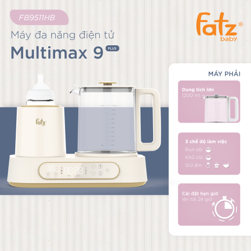 Máy đa năng điện tử Fatzbaby Multimax 9 plus - FB9511HB - Ảnh 5