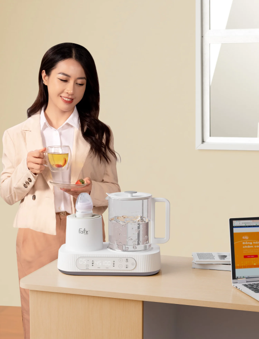 Máy đa năng điện tử (Lắc sữa/ Đun & hâm nước pha sữa) Multimax 9 - FB9510HB - Ảnh 6