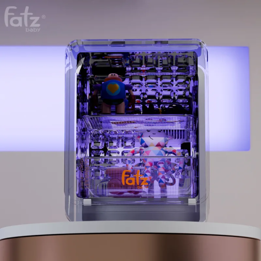 Máy tiệt trùng sấy khô UVC LED Fatzbaby King 2 Plus - FB4725BT - Ảnh 9