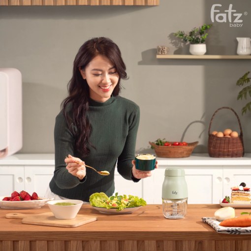 Máy xay thức ăn dặm đa năng cho bé Fatzbaby Mix 2 - FB5001MB - Ảnh 15