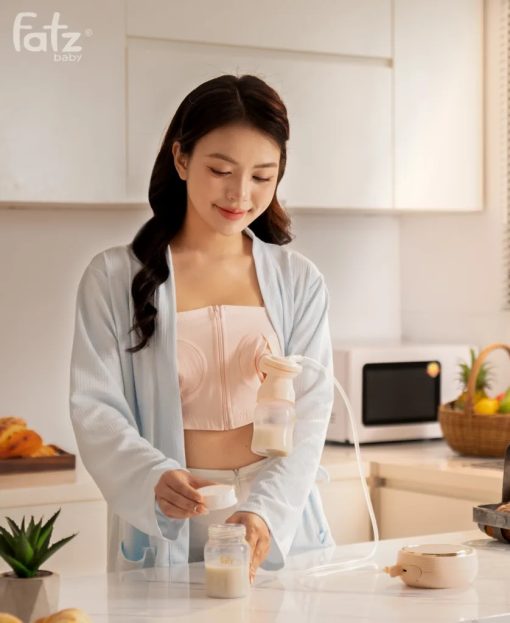 Máy hút sữa điện đôi và hút mũi Fatzbaby Resonance 8 - FB1298BT - Ảnh 5