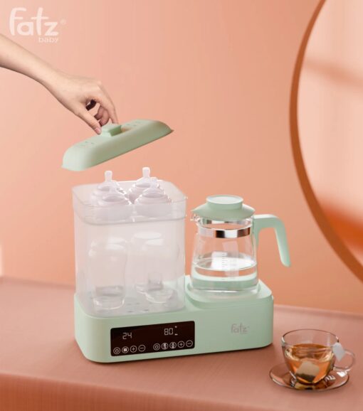 Máy đa năng điện tử (Tiệt trùng/ Sấy khô/ Hấp/ Làm sữa chua/ Đun & Hâm nước) Fatzbaby Multimax 10 - FB9003RS - Ảnh 5