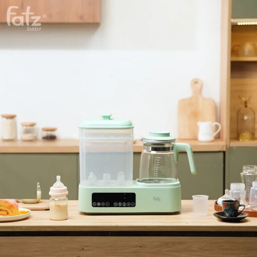 Máy đa năng điện tử (Tiệt trùng/ Sấy khô/ Hấp/ Làm sữa chua/ Đun & Hâm nước) Fatzbaby Multimax 10 - FB9003RS - Ảnh 8