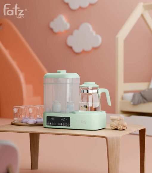 Máy đa năng điện tử (Tiệt trùng/ Sấy khô/ Hấp/ Làm sữa chua/ Đun & Hâm nước) Fatzbaby Multimax 10 - FB9003RS - Ảnh 3