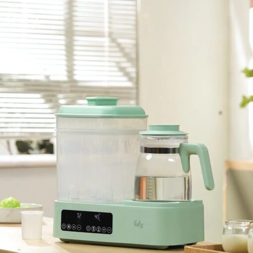 Máy đa năng điện tử (Tiệt trùng/ Sấy khô/ Hấp/ Làm sữa chua/ Đun & Hâm nước) Fatzbaby Multimax 10 - FB9003RS - Ảnh 9