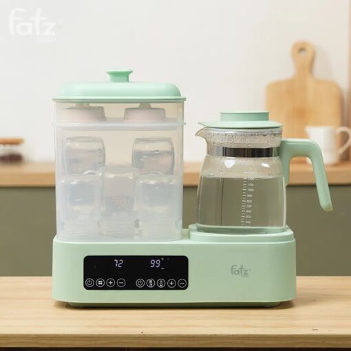 Máy đa năng điện tử (Tiệt trùng/ Sấy khô/ Hấp/ Làm sữa chua/ Đun & Hâm nước) Fatzbaby Multimax 10 - FB9003RS - Ảnh 14