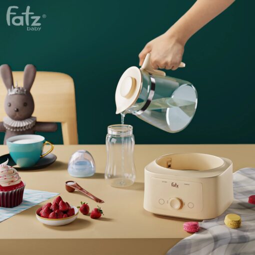 Máy đun và hâm nước pha sữa thủy tinh an toàn HiQuick 3 - FB3702HB - Ảnh 3