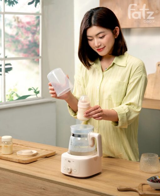 Máy đun và hâm nước pha sữa thủy tinh an toàn HiQuick 3 - FB3702HB - Ảnh 17