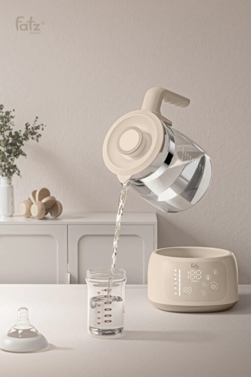 Máy đun và hâm nước pha sữa thủy tinh an toàn HiQuick 2 - FB3703HB - Ảnh 12