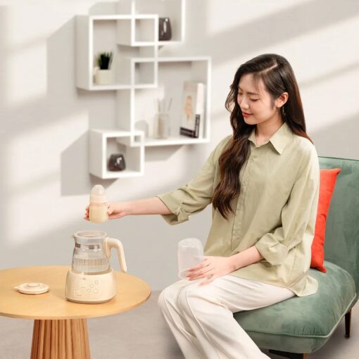 Máy đun và hâm nước pha sữa thủy tinh an toàn HiQuick 2 - FB3703HB - Ảnh 5