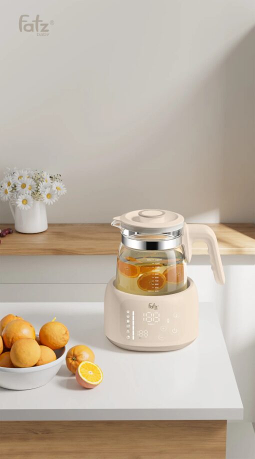 Máy đun và hâm nước pha sữa thủy tinh an toàn HiQuick 2 - FB3703HB - Ảnh 10