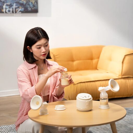 Máy hút sữa điện đôi rung mát xa Fatzbaby Resonance 11 Plus - FB1230BT - Ảnh 7