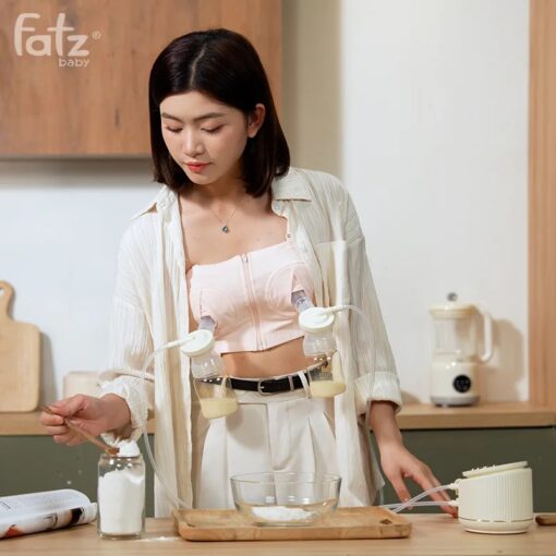 Máy hút sữa điện đôi rung mát xa Fatzbaby Resonance 11 Plus - FB1230BT - Ảnh 14