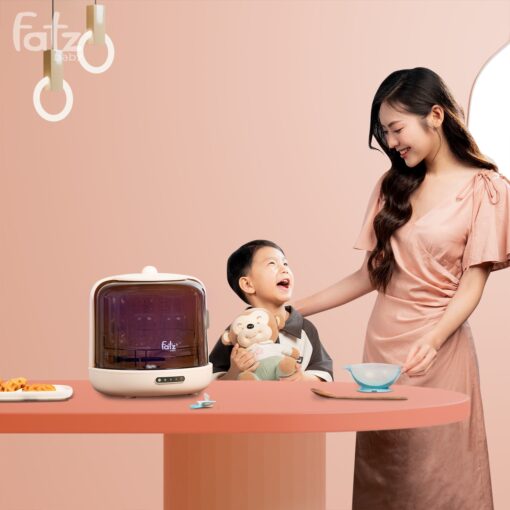 Máy úp bình sữa, tiệt trùng UVC, sấy khô và bảo quản Fatzbaby Tidy 2 - FB4613ZH - Ảnh 2