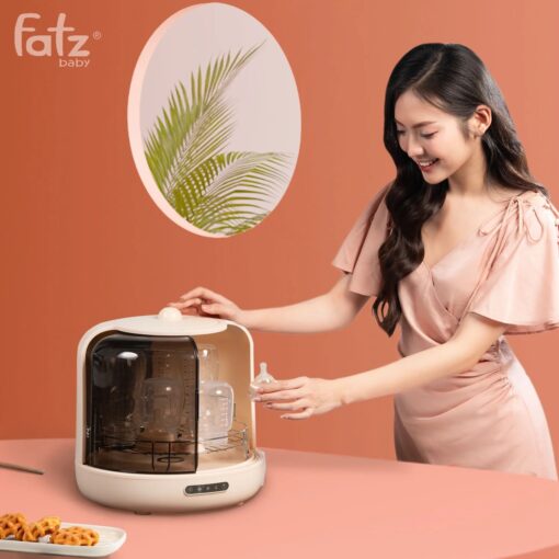 Máy úp bình sữa, tiệt trùng UVC, sấy khô và bảo quản Fatzbaby Tidy 2 - FB4613ZH - Ảnh 3