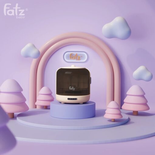 Máy úp bình sữa, tiệt trùng UVC, sấy khô và bảo quản Fatzbaby Tidy 2 - FB4613ZH - Ảnh 7