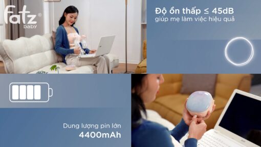 Máy hút sữa điện đôi Resonance 10 - FB1115VN - Ảnh 11