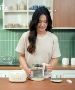May dun va ham nuoc pha sua dien dieu khien tu xa thong minh quick 16 plus 2