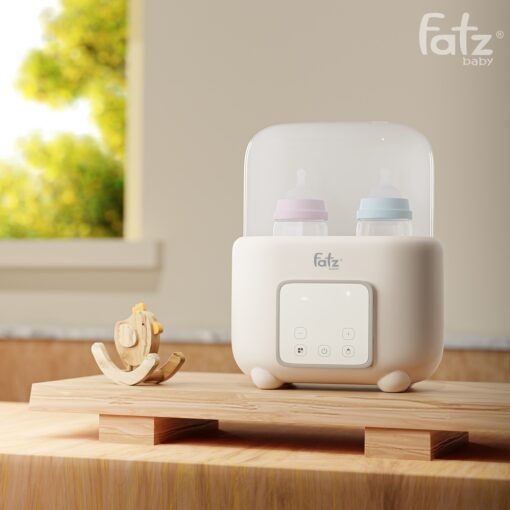 Máy hâm sữa và tiệt trùng điện tử 2 bình Duo 10 - FB3211BK - Ảnh 5