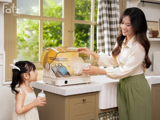 Máy úp bình sữa, bát đĩa, tiệt trùng UVC, sấy khô & bảo quản Tidy 4 - FB4626ZH - Ảnh 10