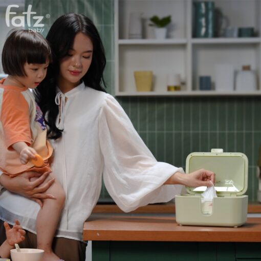 Máy ủ ấm và tiệt trùng UVC-LED khăn giấy ướt cho bé Warm 5 - FB7300MX - Ảnh 9