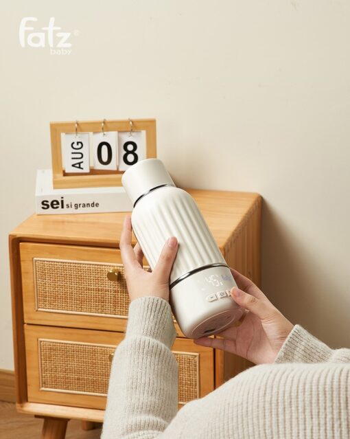Bình hâm và đo độ tinh khiết nước pha sữa di động Mini Smart 9 - FB3873BT - Ảnh 14