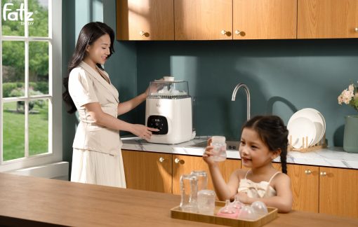 Máy rửa và tiệt trùng bình sữa đa năng Cleanmax 2 - FB8802MZ - Ảnh 16