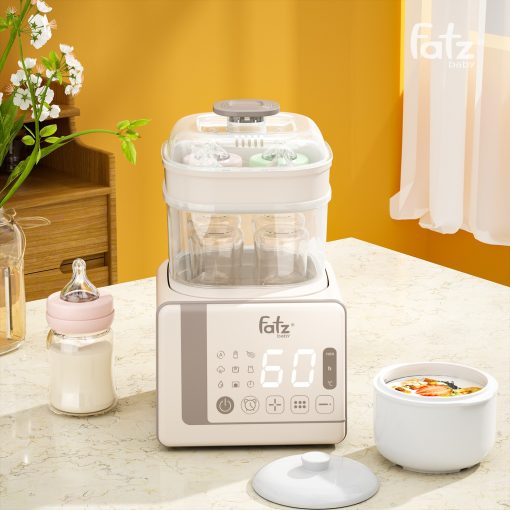 Máy tiệt trùng sấy khô nấu cháo thông minh tích hợp máy hâm sữa Captain 3 - FB4326SL - Ảnh 18