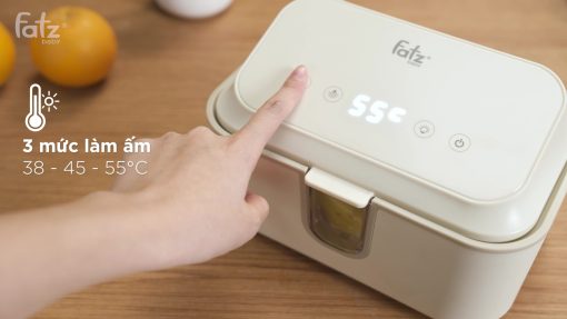 Máy ủ ấm và tiệt trùng UVC-LED khăn giấy ướt cho bé Warm 5 - FB7301MX (Màu be) - Ảnh 9