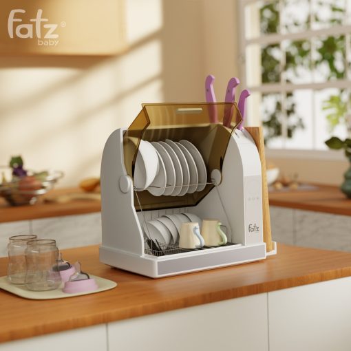 Máy úp bình sữa, bát đĩa, tiệt trùng UVC, sấy khô và bảo quản Tidy 8 - FB4630ZH - Ảnh 12