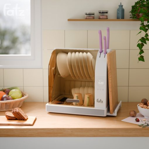 Máy úp bình sữa, bát đĩa, tiệt trùng UVC, sấy khô và bảo quản Tidy 8 - FB4630ZH - Ảnh 11