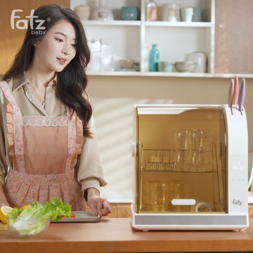 Máy úp bình sữa, bát đĩa, tiệt trùng UVC, sấy khô và bảo quản Tidy 8 - FB4630ZH - Ảnh 9