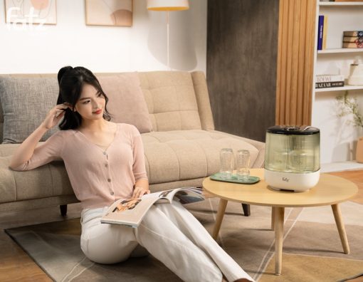 Máy úp bình sữa, bát đĩa, tiệt trùng UVC, sấy khô & bảo quản Tidy 7 FB4626ZH-1 - Ảnh 12