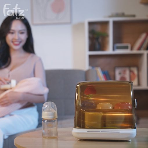 Máy úp bình sữa, tiệt trùng UVC, sấy khô và bảo quản nhỏ gọn tiện lợi Mini-Tidy 1 FB4606ZH - Ảnh 10