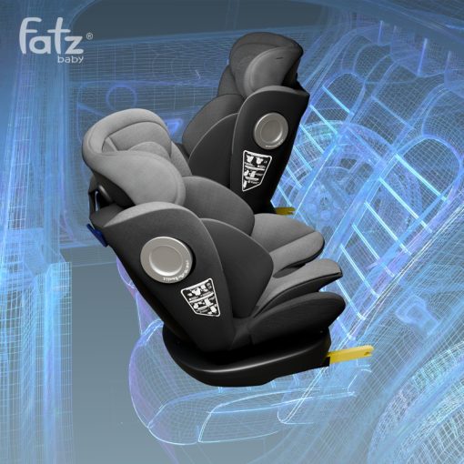 Ghế ngồi ô tô an toàn cho bé xoay 360 độ có isofix và top tether Protect 1 - Ảnh 12