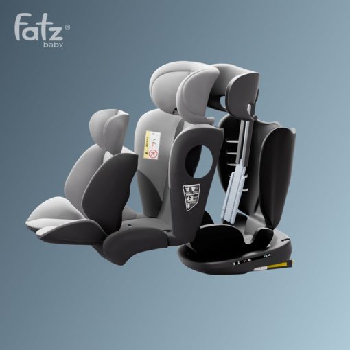Ghế ngồi ô tô an toàn cho bé xoay 360 độ có isofix và top tether Protect 1 - Ảnh 9